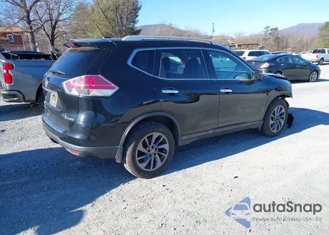 2016 Nissan Rogue Sl from USA, damaged, VIN 5N1AT2MV3GC823863